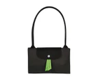 Longchamp Le Pliage Green Medium Tote Bag - Black