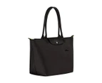 Longchamp Le Pliage Green Medium Tote Bag - Black