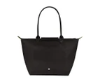 Longchamp Le Pliage Green Medium Tote Bag - Black