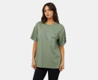 All About Eve Women's Base Active Tee / T-Shirt / Tshirt - Khaki