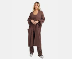 All About Eve Women's Blair Knit Cardi - Brown