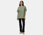 All About Eve Women's Base Active Tee / T-Shirt / Tshirt - Khaki