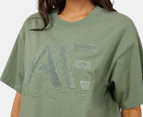 All About Eve Women's Base Active Tee / T-Shirt / Tshirt - Khaki