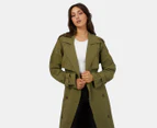 All About Eve Women's Eve Trench Coat - Khaki