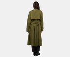 All About Eve Women's Eve Trench Coat - Khaki