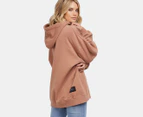 All About Eve Women's Washed Hoodie - Tan