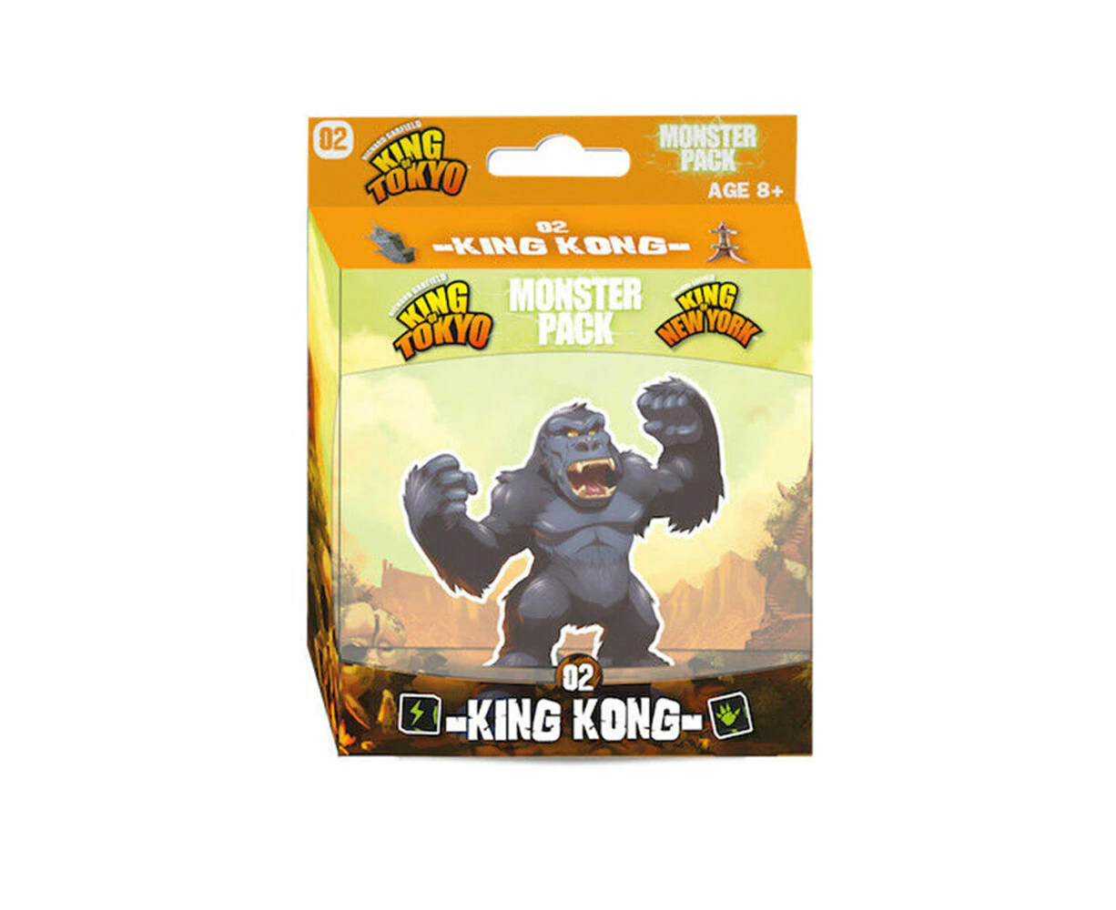 Iello King of Tokyo King Kong Monster Pack Kids/Children Party Card Game 8y+