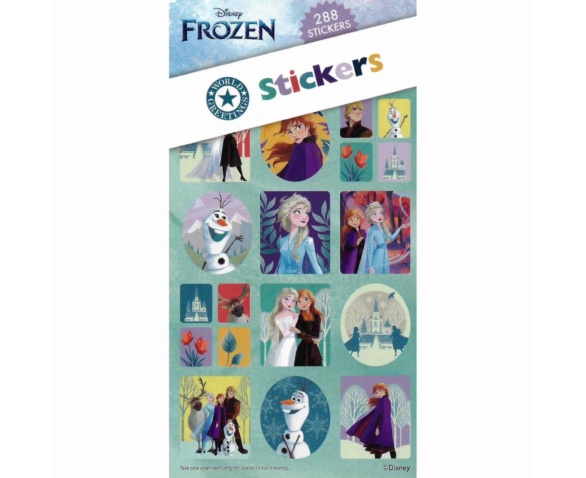 Frozen Sticker Book (12 Sheets)