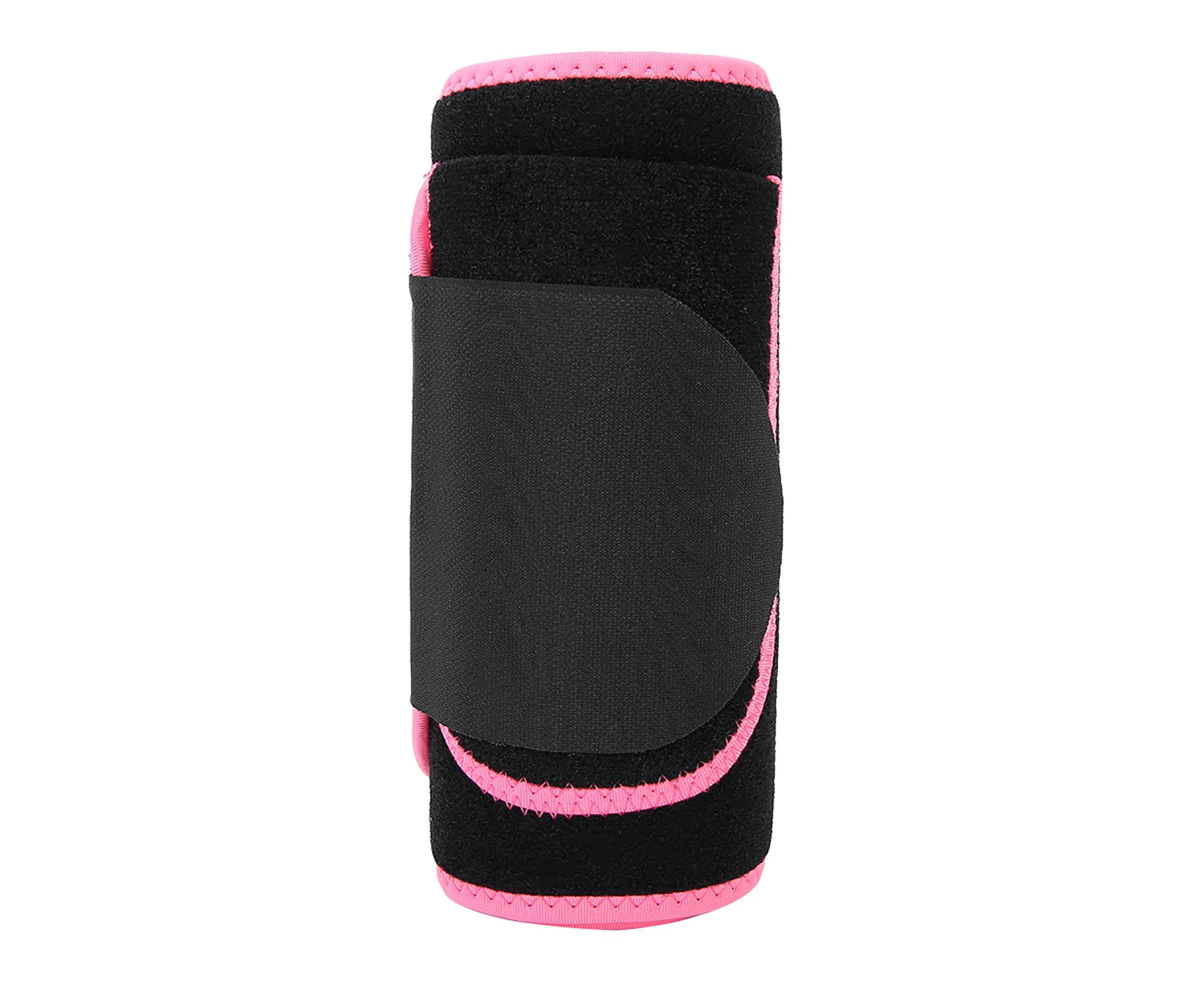 Breathable Waist Support Protector Running Sports Fitness Belt Waist Trainer(Pink S)