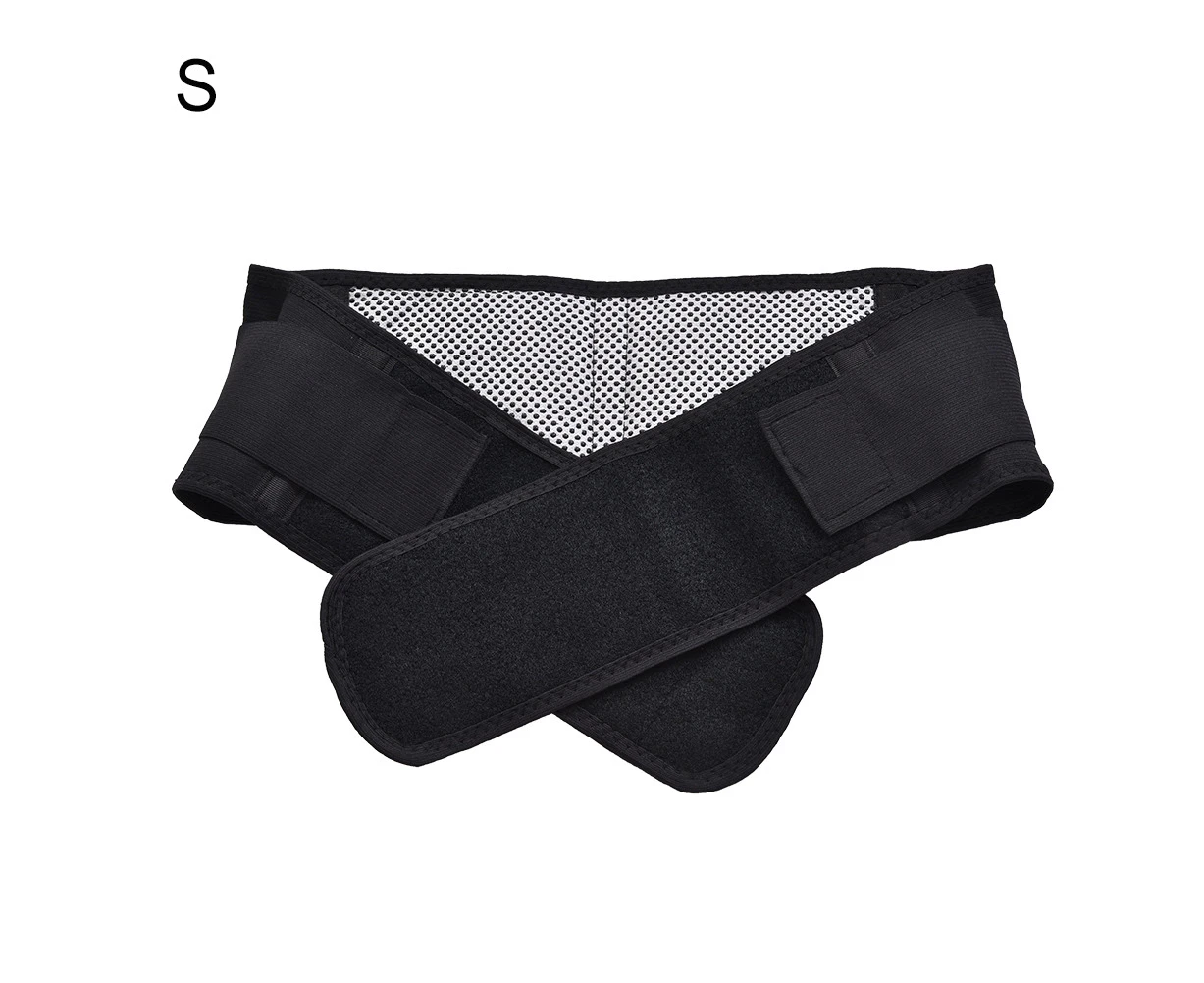 Spontaneous Self-heating Adjustable Hook & Loop Waist Protector Lumbar Support Brace Belt(S)