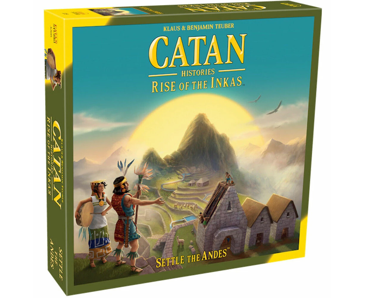 Catan Rise of the Inkas Adventure Kids/Child Tabletop Strategy Board Game 12y+