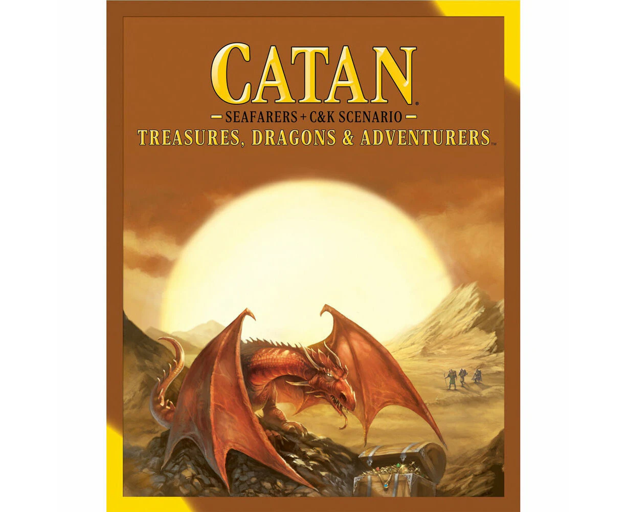 Catan Treasures Dragons & Adventurers Kids/Children Strategy Board Game 12y+