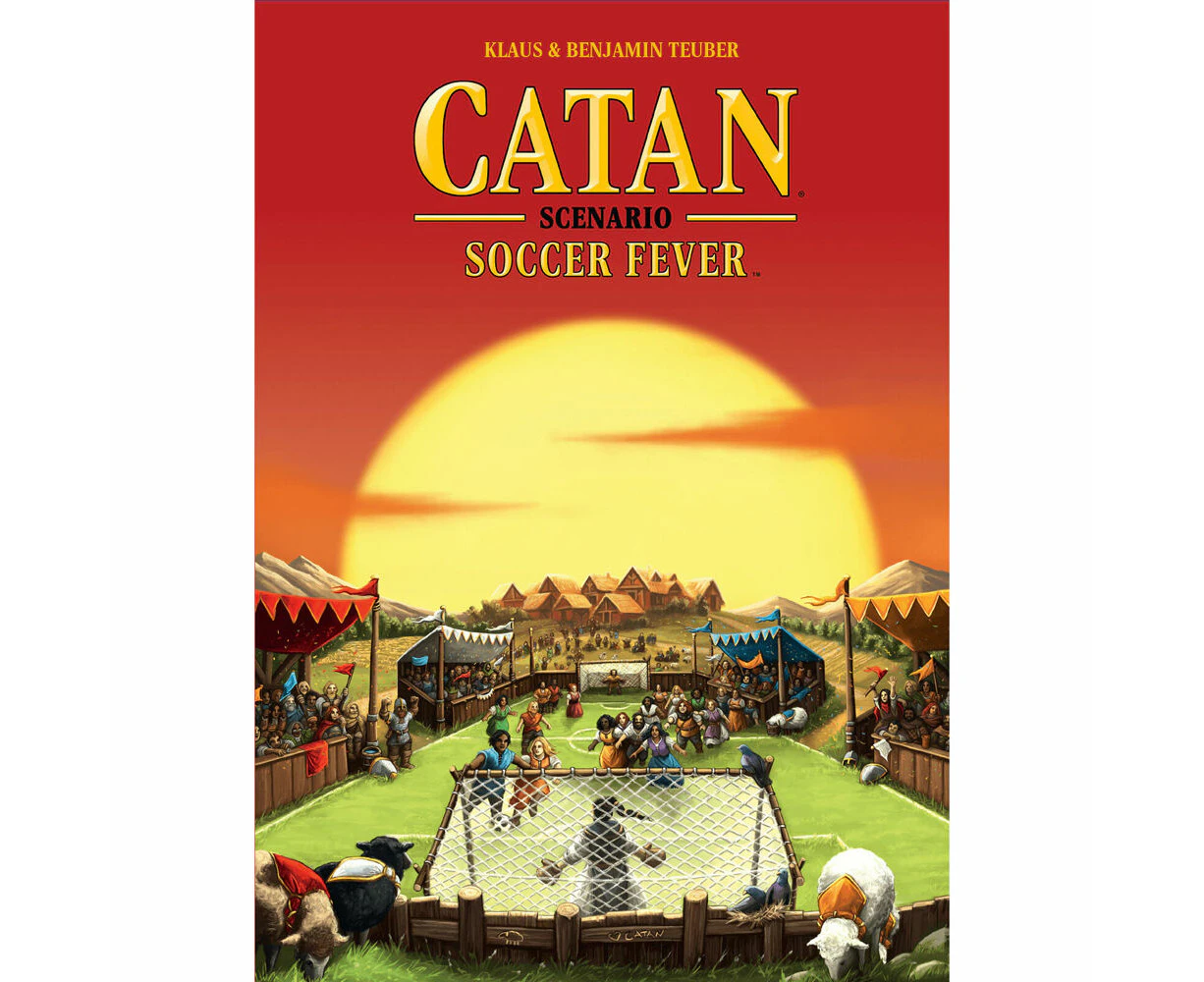 Catan Soccer Fever Kids/Family Interactive Strategy Tabletop Board Game 10y+