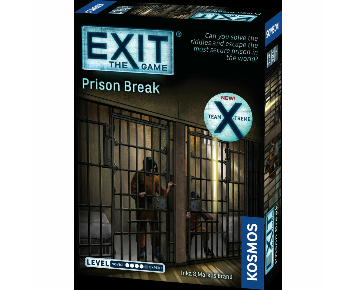 Kosmos Exit the Game Prison Break Kids/Children Interactive Card Game 12y+