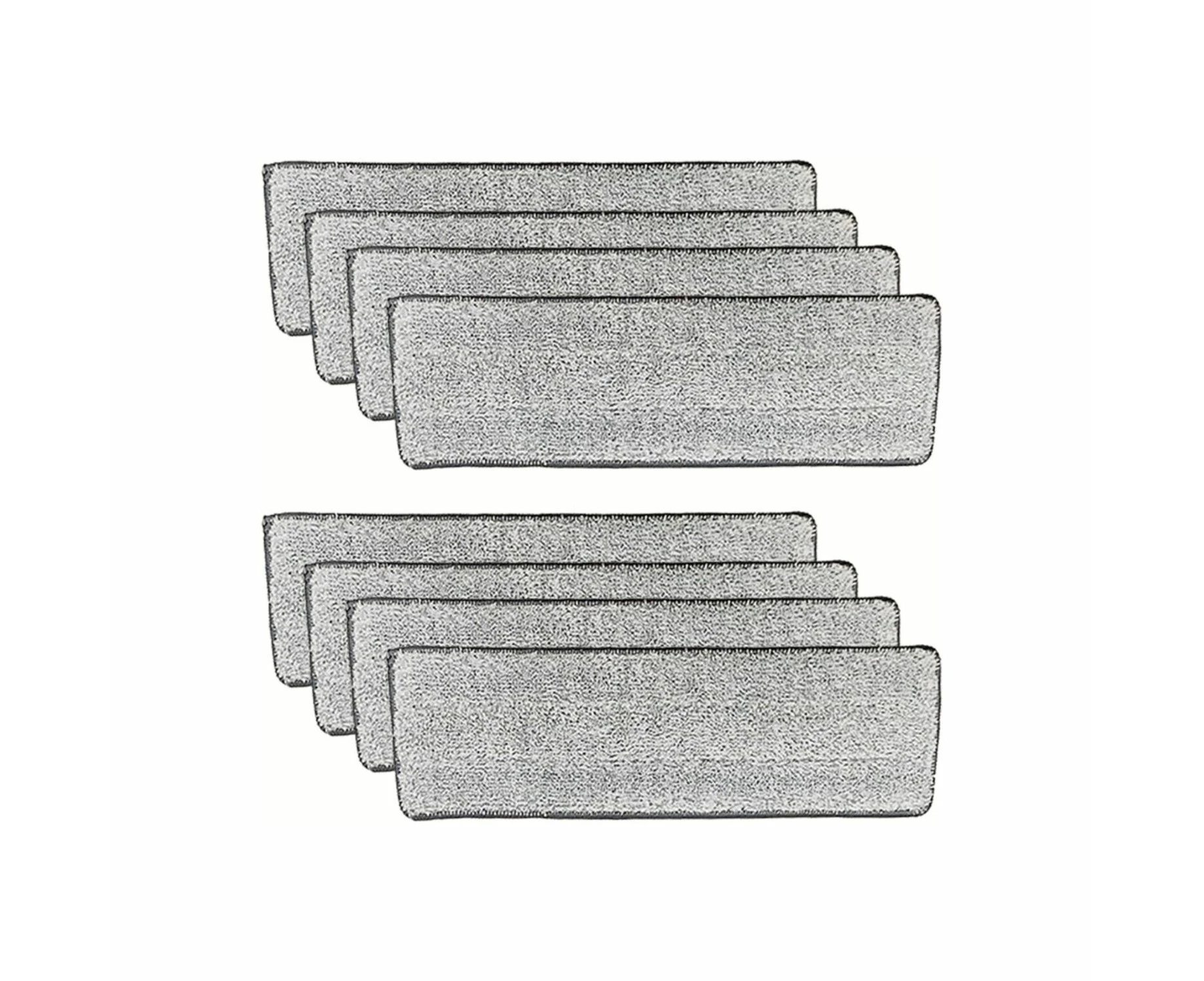 GOMINIMO Flat Mop Soft Durable Reusable Microfiber Replacement Pads 8 Pack