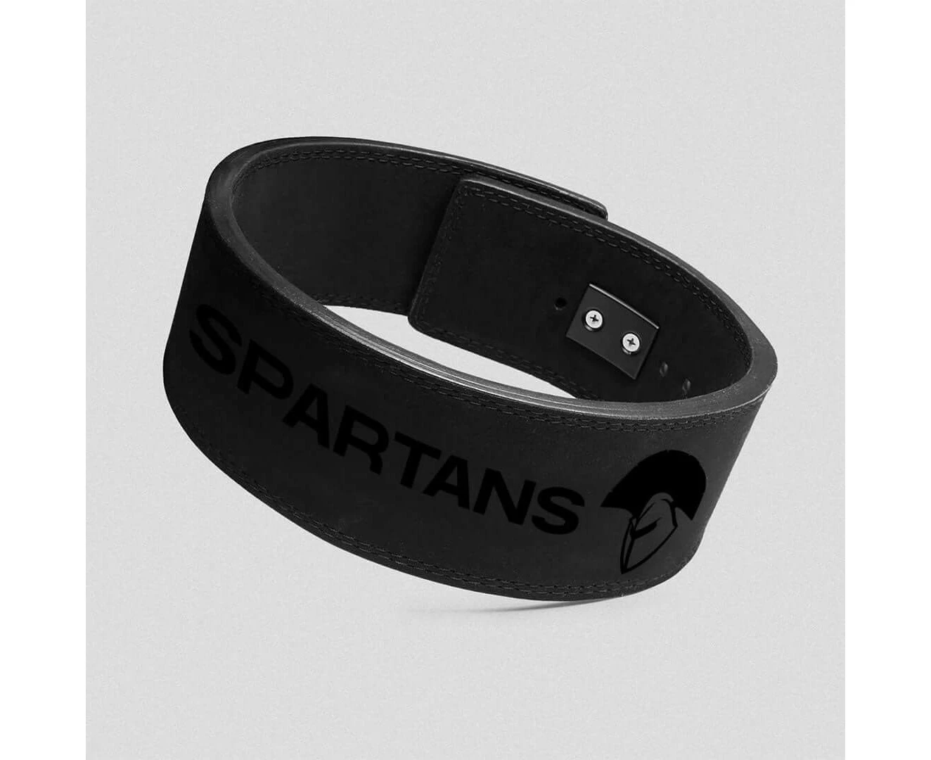 Spartans Elite Lever Lifting Belt Black on Black