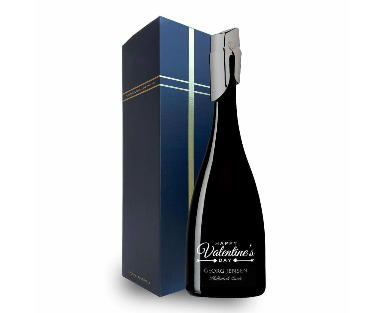 Valentine's Day Georg Jensen Hallmark Cuvee 750ml in a Gift Box