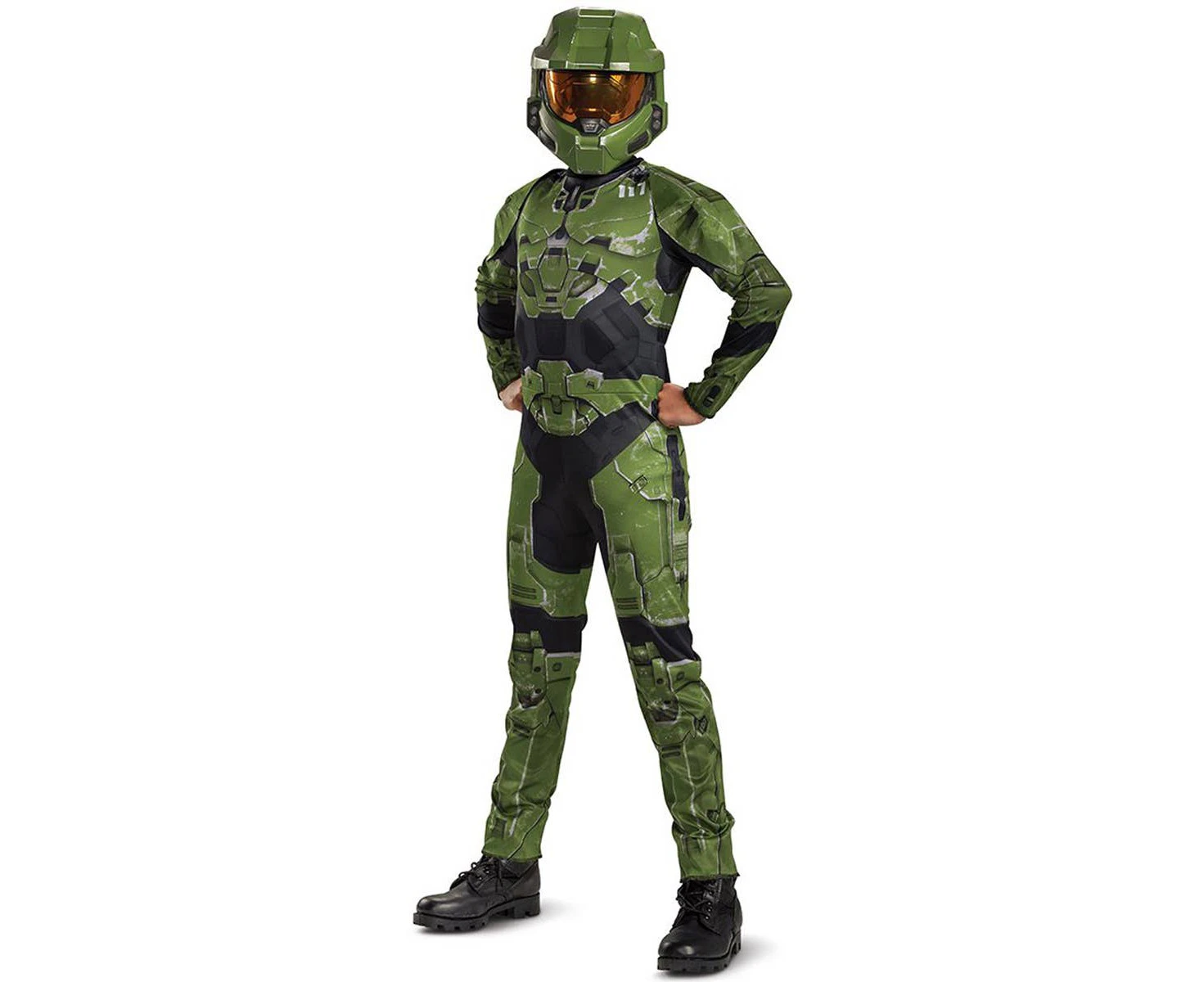 Infinite Halo Classic Master Chief Boys Dress Up Costume - Genuine Disguise & New