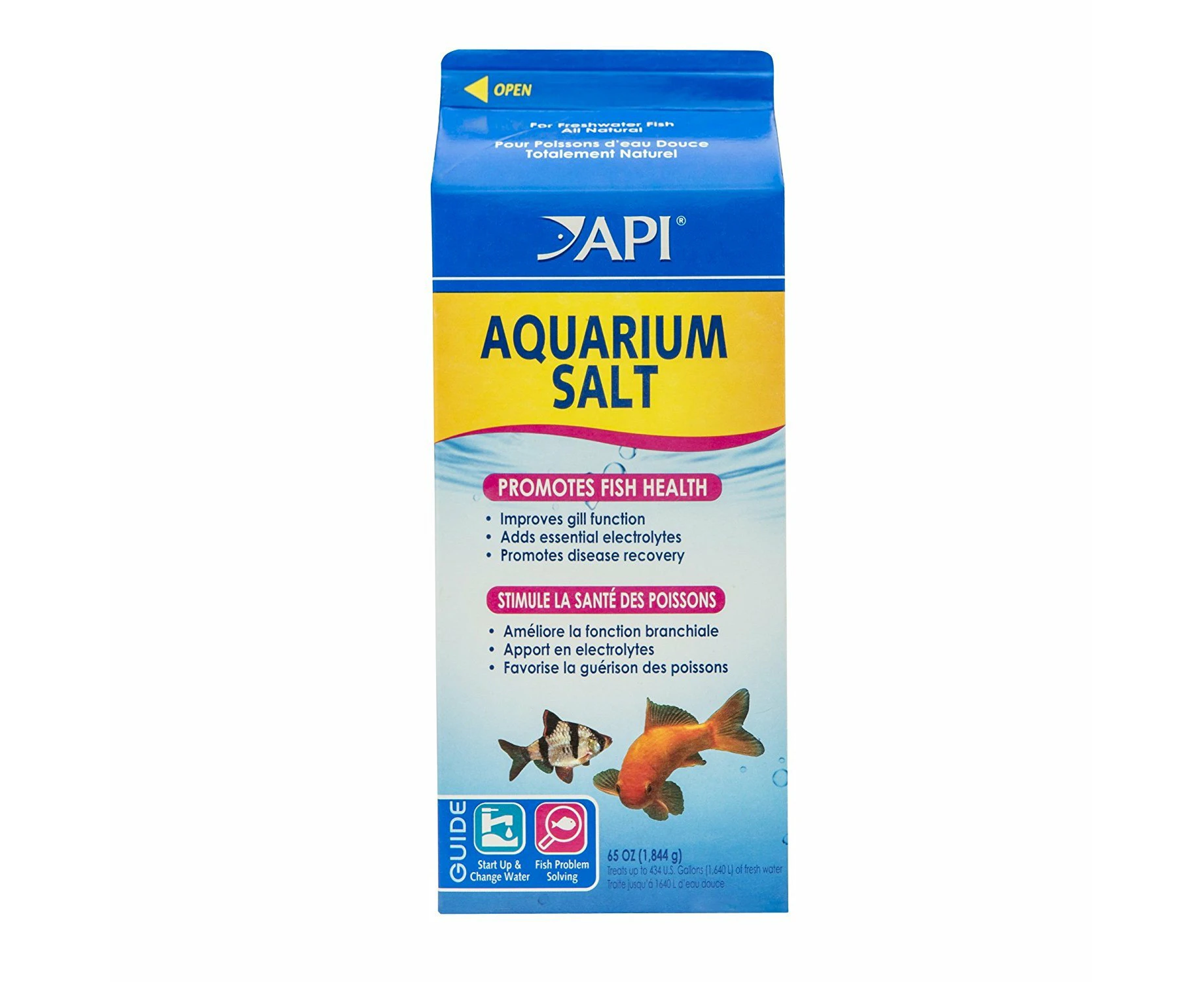 Api Aquarium Salt 936G - Improves Gill Function