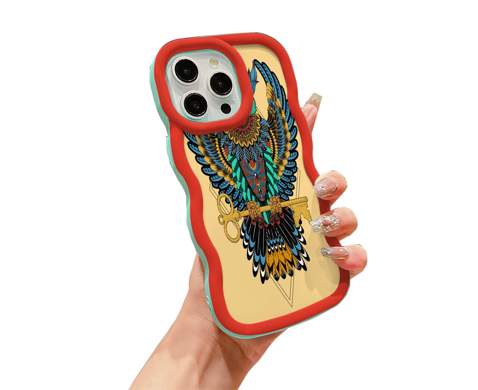 Suitable for iPhone 16 retro pattern mobile phone case [customizable]