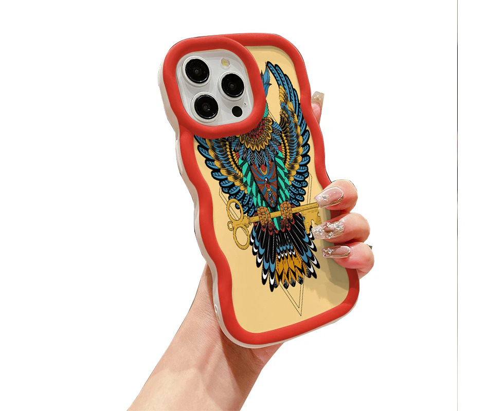 Suitable for iPhone 16 retro pattern mobile phone case [customizable]