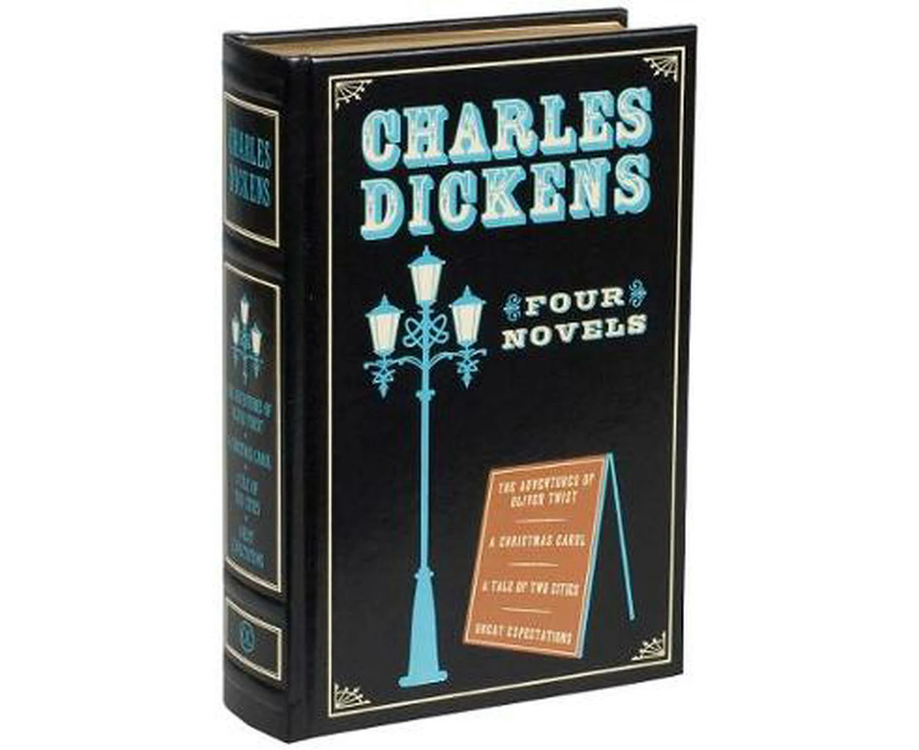 Charles Dickens: Four Novels: The Adventures of Oliver Twist or the Parish Boy's Progress/A Christmas Carol/A Tale of Two Cities/Great Expectations