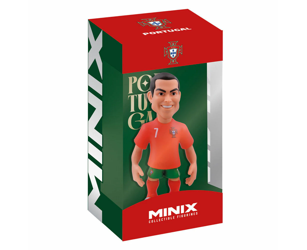 MINIX Football Stars Portugal Cristiano Ronaldo #7 Action Figure Toy 12cm