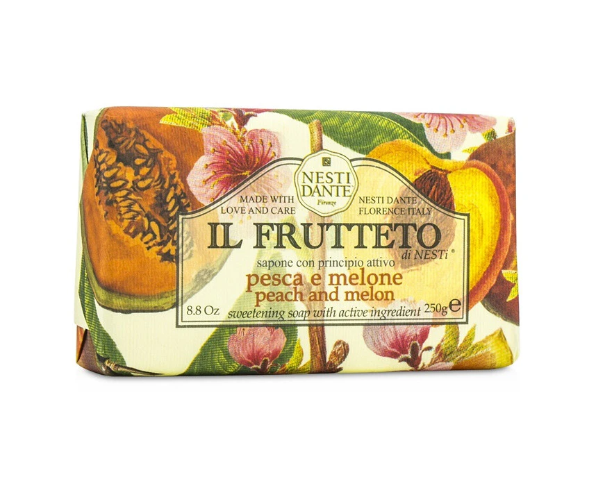 Nesti Dante Il Frutteto Sweetening Soap  Peach & Melon 250g/8.8oz