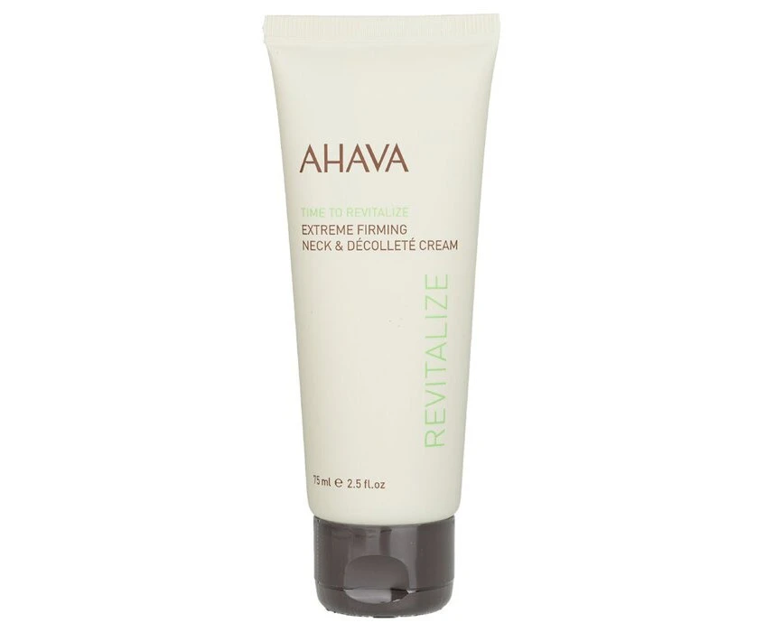 Ahava Time To Revitalize Extreme Firming Neck & Decollete Cream 75ml/2.5oz