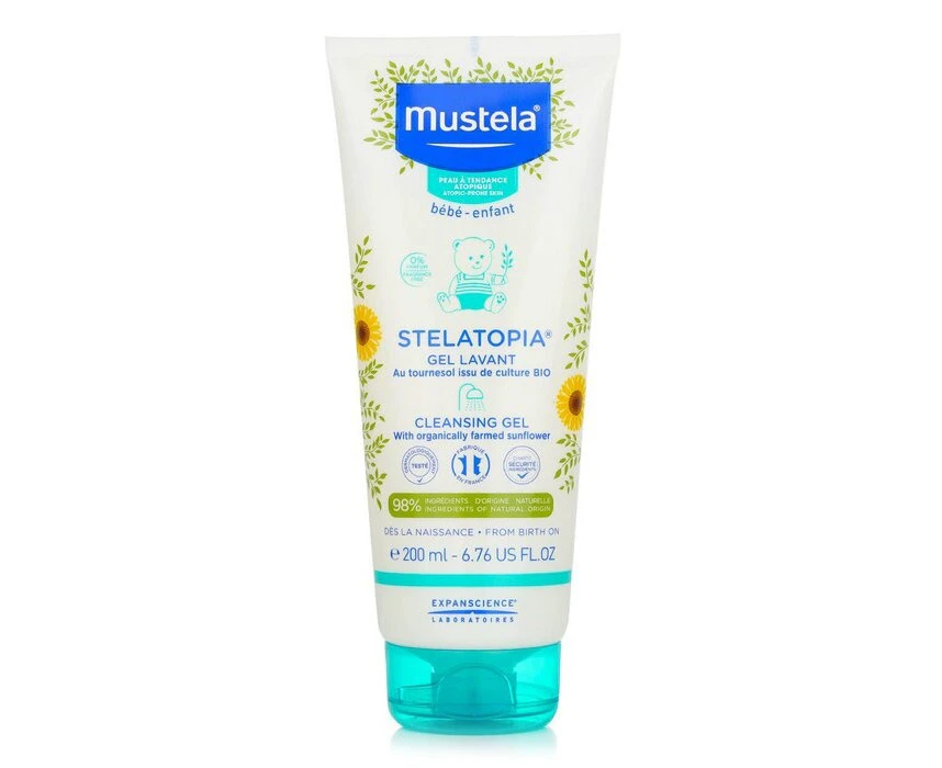 Mustela Stelatopia Cleansing Gel  For AtopicProne Skin 200ml/6.76oz