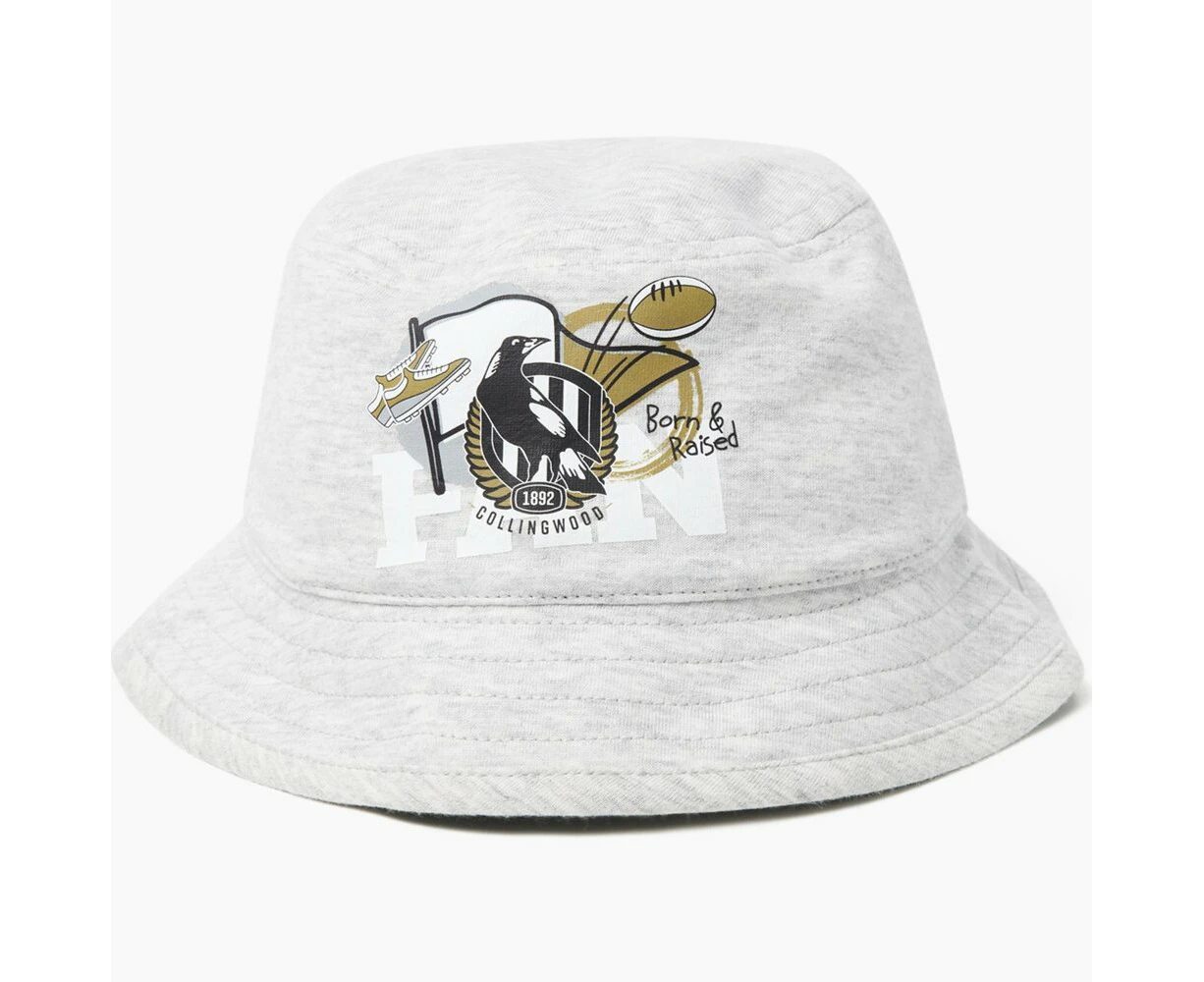 Collingwood Magpies Baby Footy Fan Bucket Hat