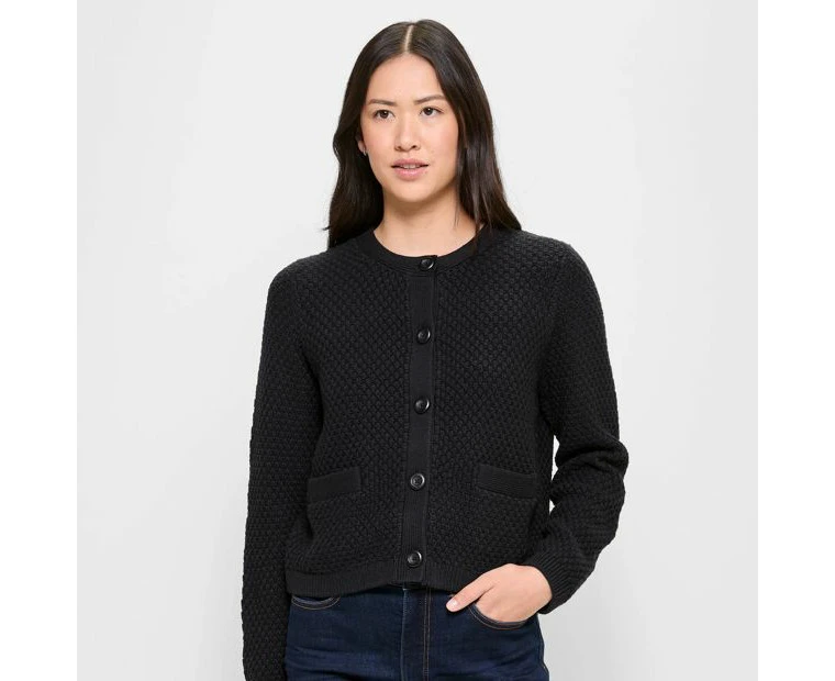 Target Australian Cotton Blend Button Through Cardigan