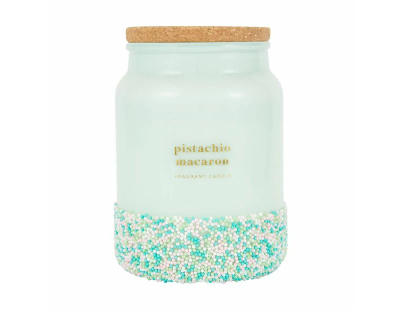 Sprinkles Pistachio Macaron Fragrant Candle - Anko