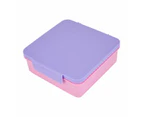 Lilac and Pink Square Bento Box - Anko