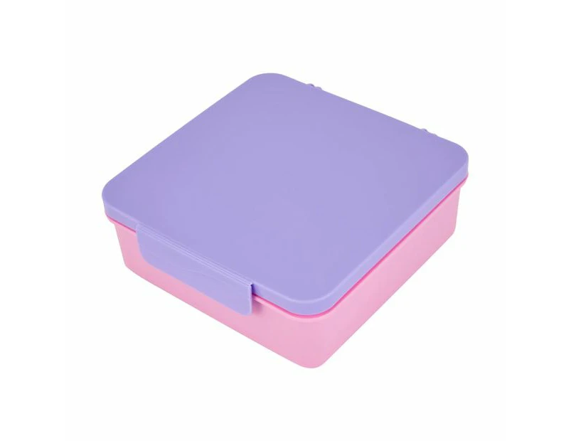 Lilac and Pink Square Bento Box - Anko