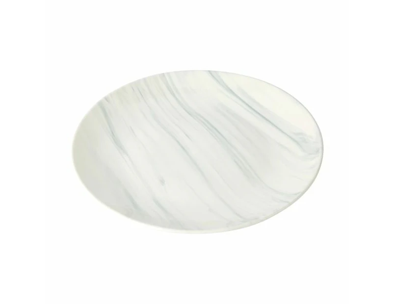 Grey Marble Look Dinner Plate - Anko