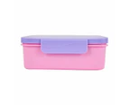 Lilac and Pink Square Bento Box - Anko