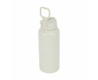 960ml Cream Double Wall Insulated Cylinder Drink Bottle - Anko