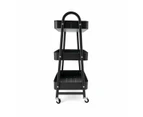 Black 3 Tier Trolley - Anko