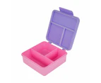 Lilac and Pink Square Bento Box - Anko