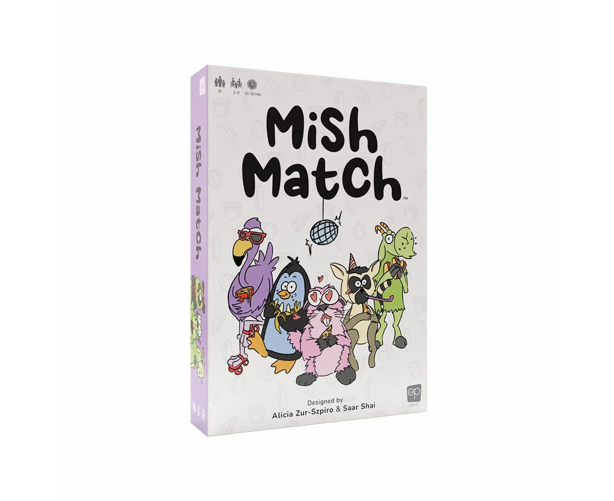 The Op Mish Match Card Game Deck Kids/Family Fast Paced Party Play Night 8y+