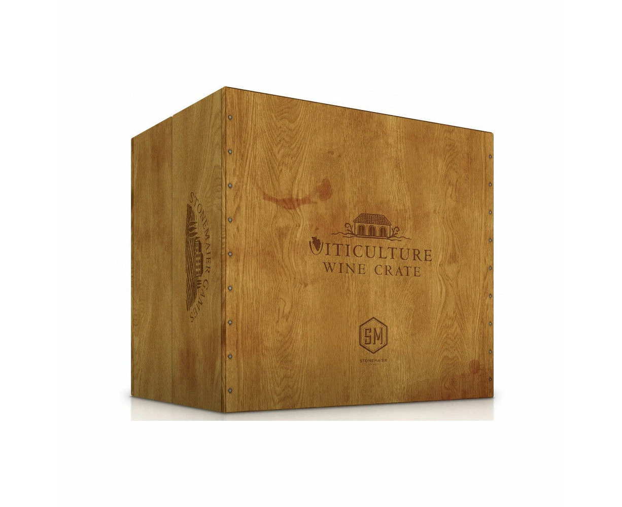 Stonemaier Games Wine Crate Organiser Storage Box For Viticulture Board Game