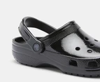 Crocs Unisex High Shine Classic Clogs - Black