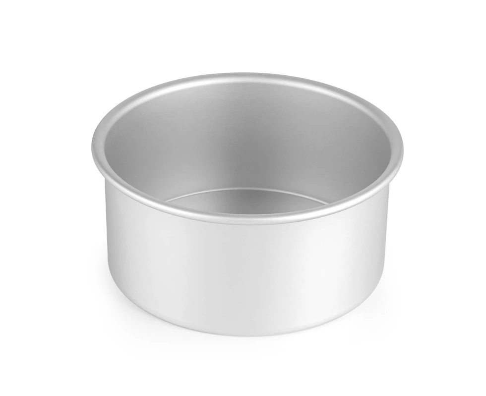 8inch Cake Mold Round DIY Cakes Pastry Baking Tin Pan Round Aluminium