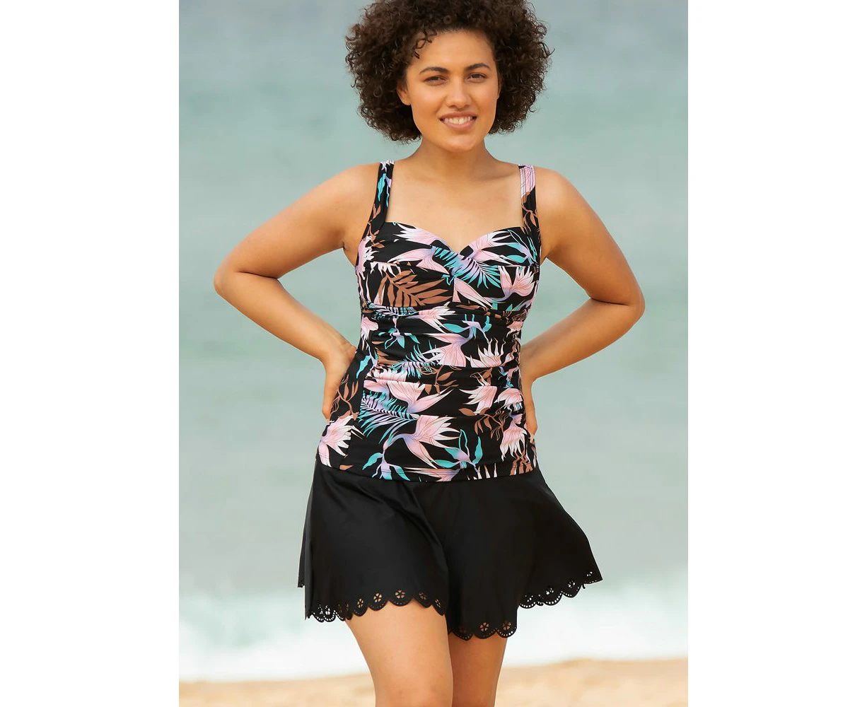 Sustainable Tankini Top Blush Floralulti