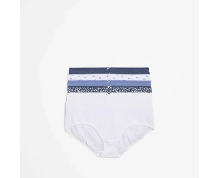 Target Plus Size 5 Pack Cotton/Elastane Full Briefs