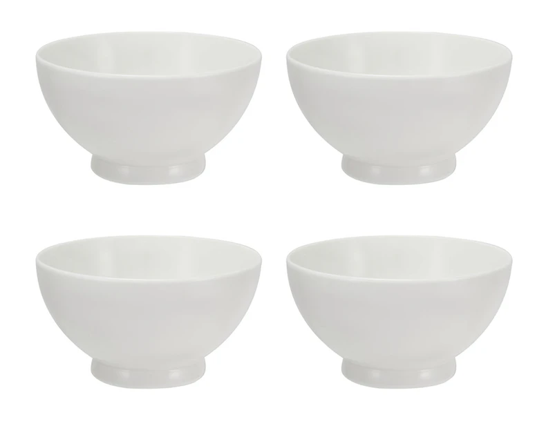 Set of 4 Maxwell & Williams 20cm White Basics Noodle Bowls - White