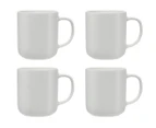 Set of 4 Maxwell & Williams 460mL White Basics Straight Mugs