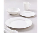 Maxwell & Williams 16-Piece White Basics Cosmopolitan Rim Dinner Set