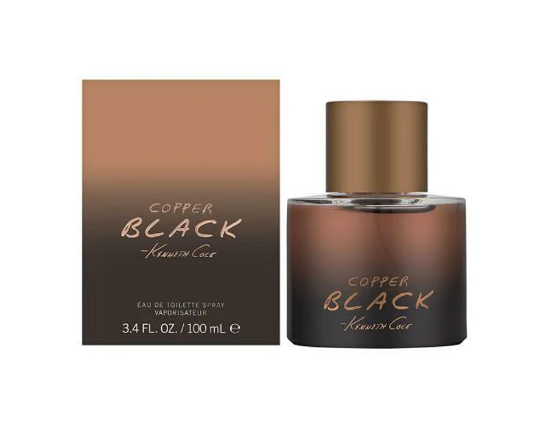 Kc Copper Black 100ml EDT Spray for Men by Kenneth Cole